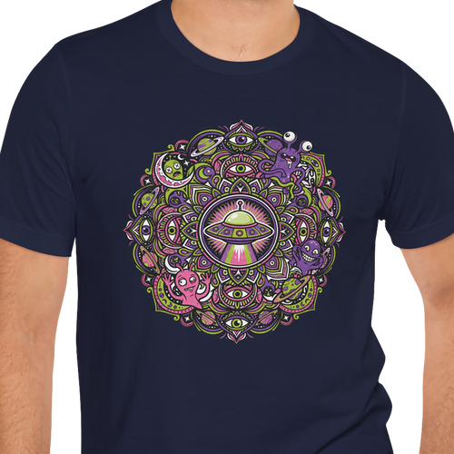 Alien Mandala T-shirt