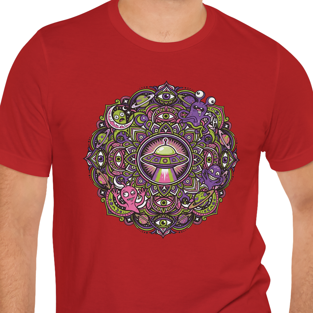 Alien Mandala T-shirt