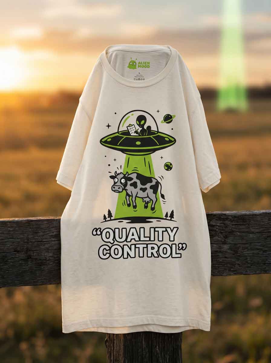 Quality Control Alien T-Shirt