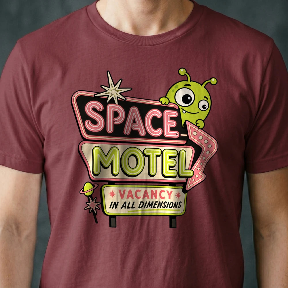 Space Motel Alien T-shirt
