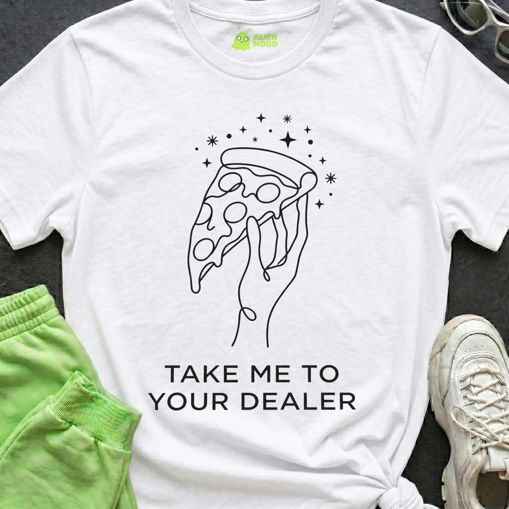 Take Me to Your Dealer Alien T-shirt