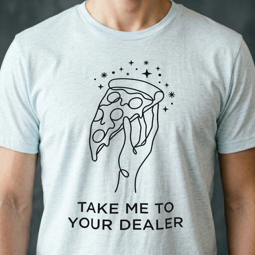 Take Me to Your Dealer Alien T-shirt