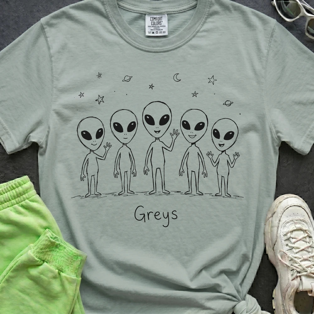 The Greys Alien T-shirt