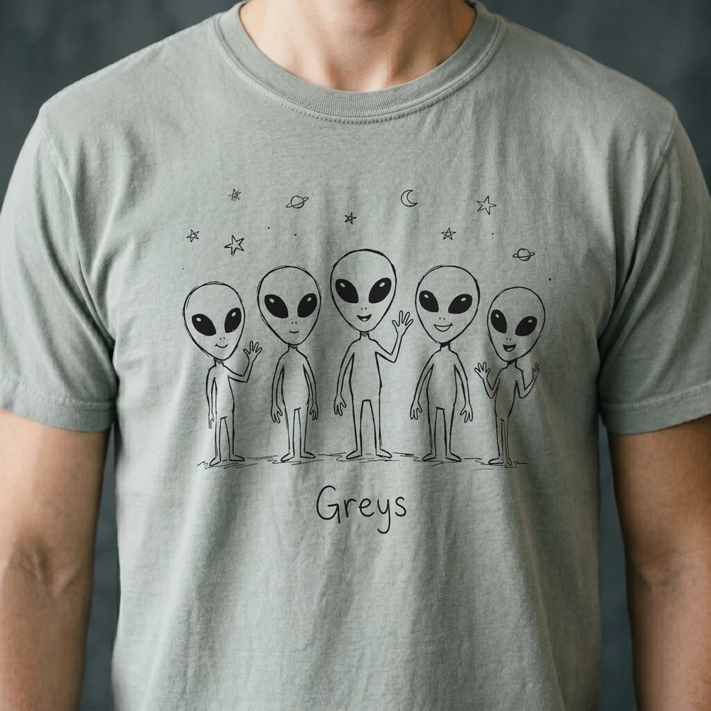 The Greys Alien T-shirt
