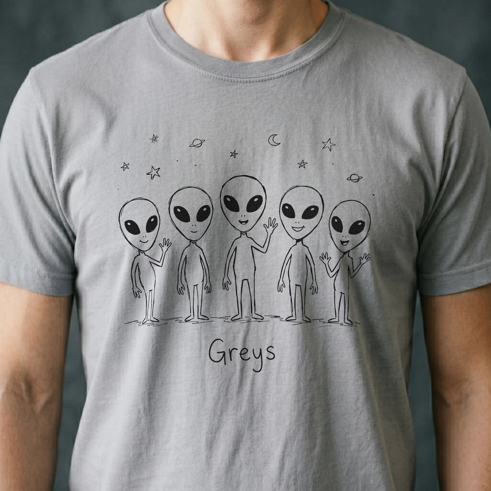 The Greys Alien T-shirt