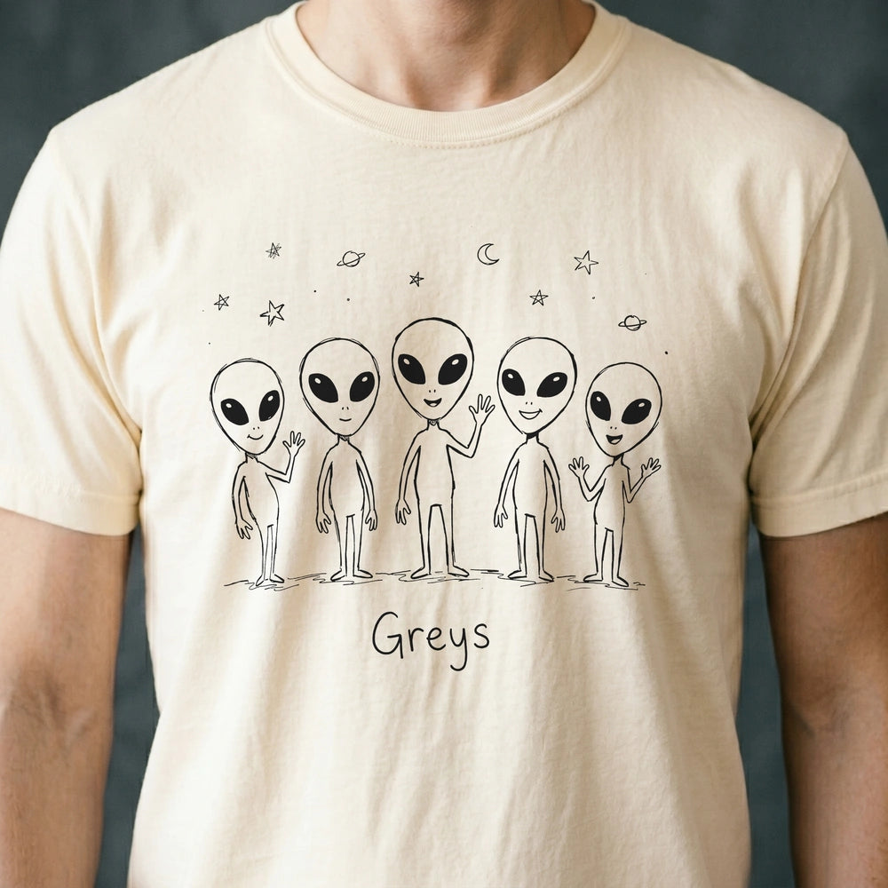 The Greys Alien T-shirt