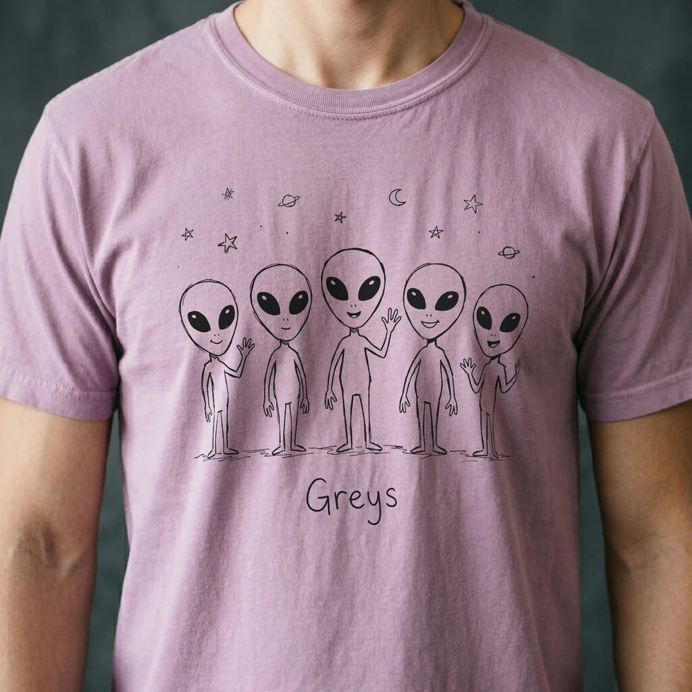 The Greys Alien T-shirt