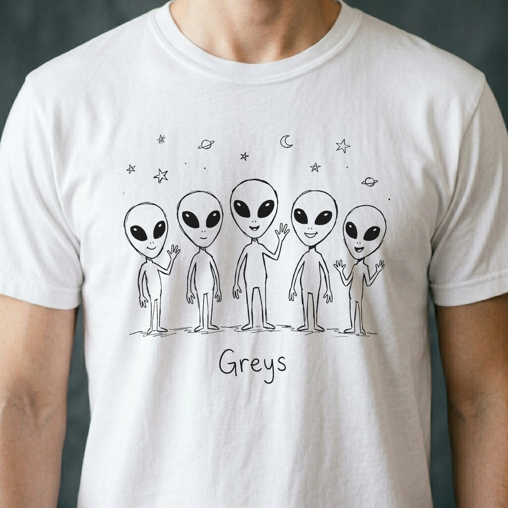 The Greys Alien T-shirt