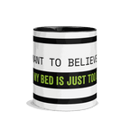 Bed Is Too Comfy Alien Mug