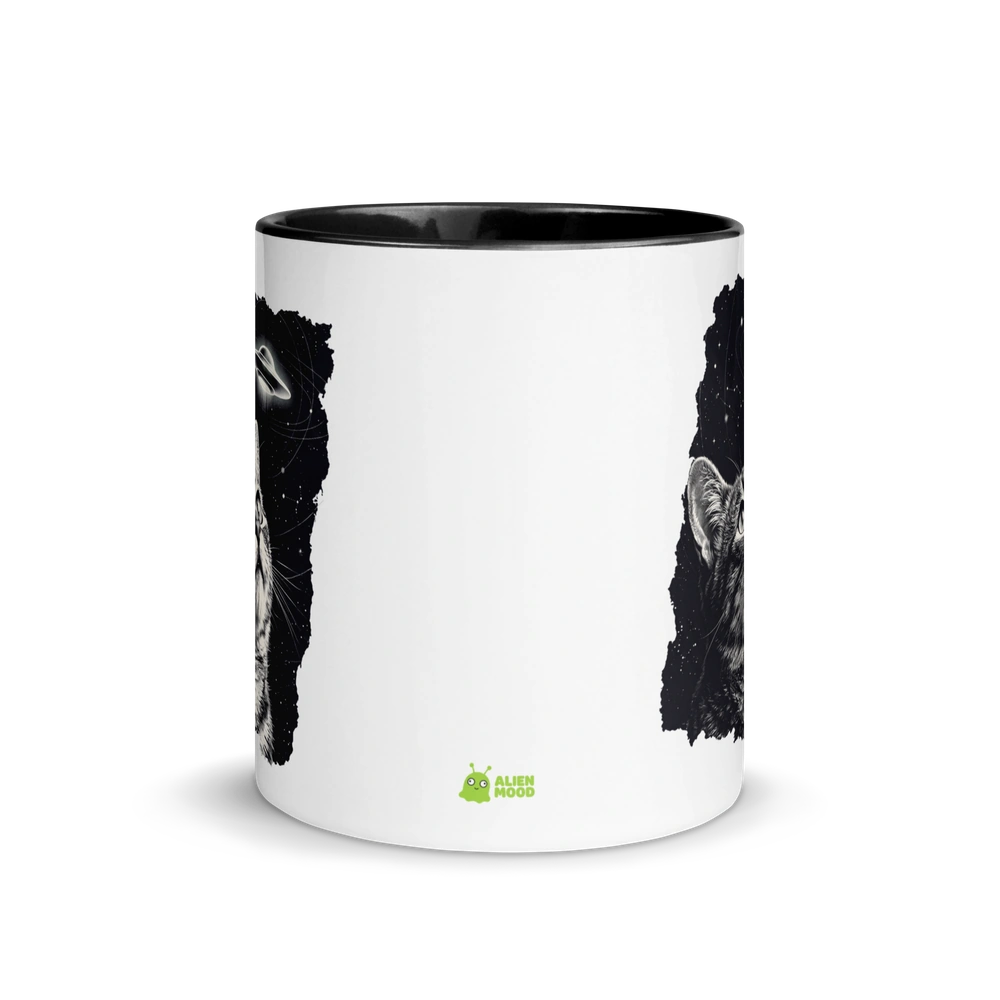 The Cat Saw Everything Alien Mug