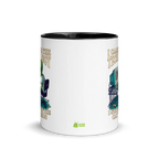 I Stayed for the Cat Videos Alien Mug