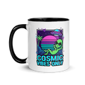 Cosmic Vibes Only Alien Mug