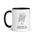 Take Me to Your Dealer Alien Mug