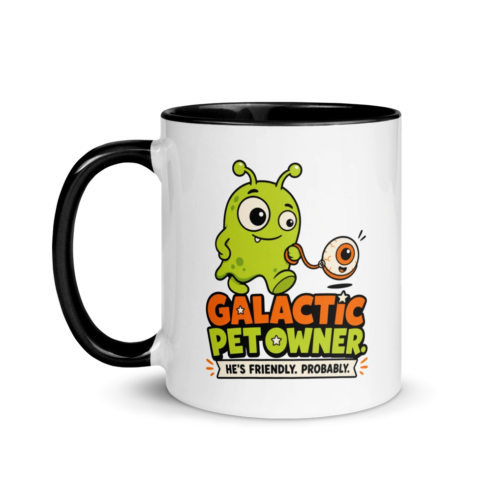 Galactic Pet Owner Alien Mug