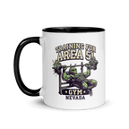 Training for Area 51 Gym Alien Mug