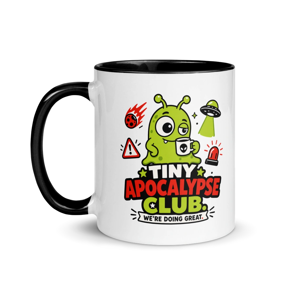 Tiny Apocalypse Club Alien Mug