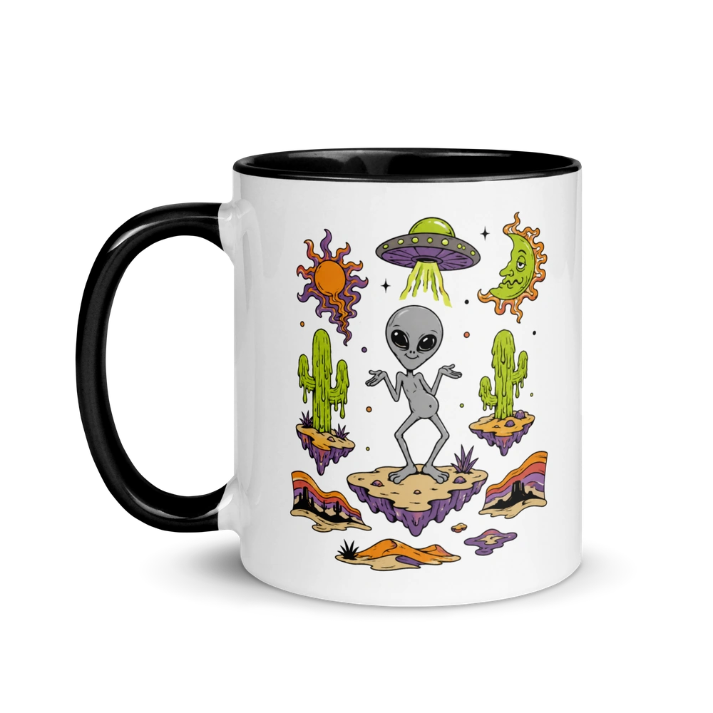 Desert Drift Alien mug