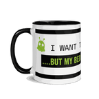 Bed Is Too Comfy Alien Mug