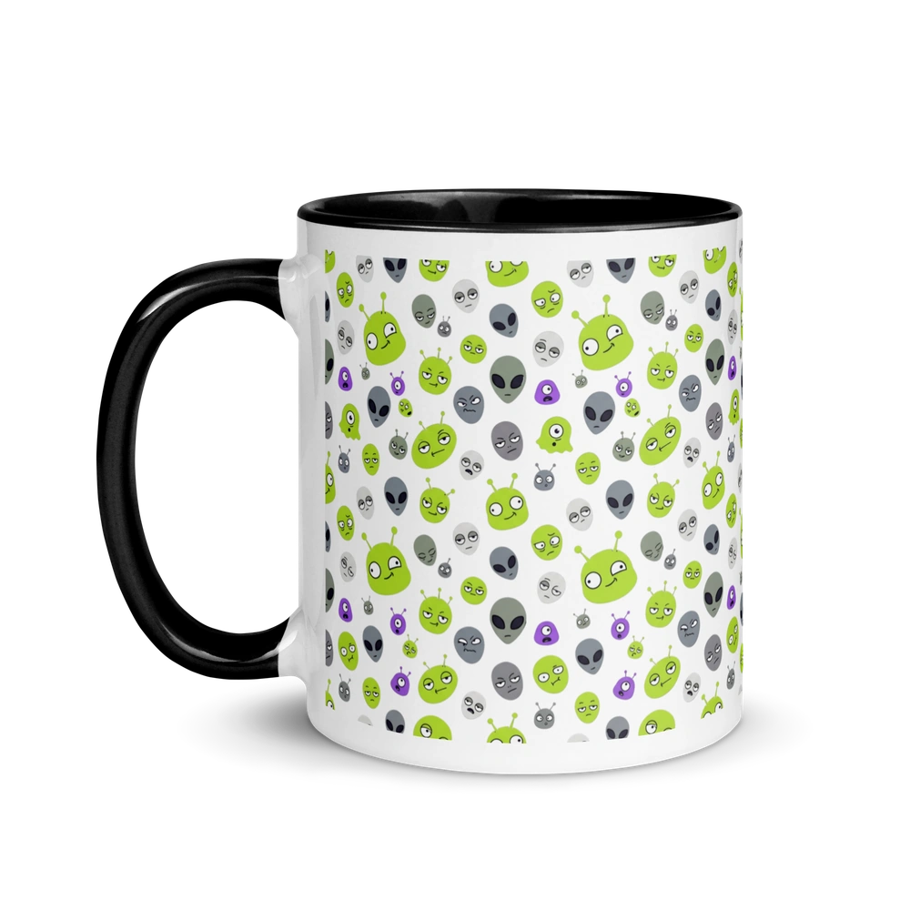 Alien Faces All-Over Mug