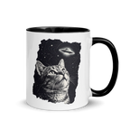 The Cat Saw Everything Alien Mug