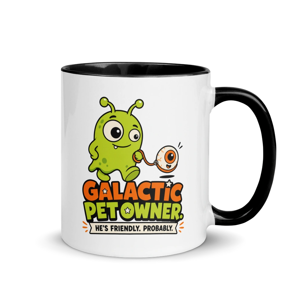 Galactic Pet Owner Alien Mug