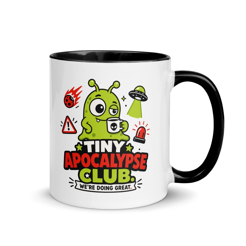 Tiny Apocalypse Club Alien Mug