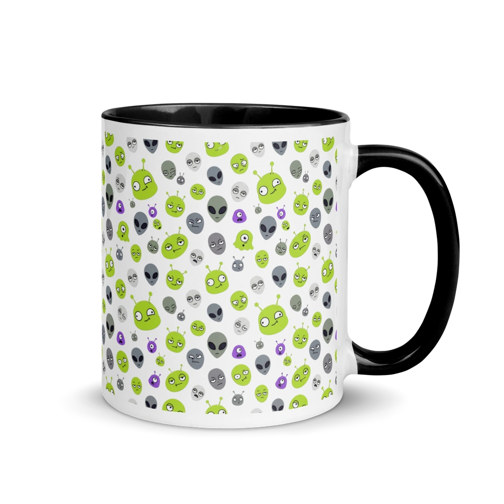 Alien Faces All-Over Mug