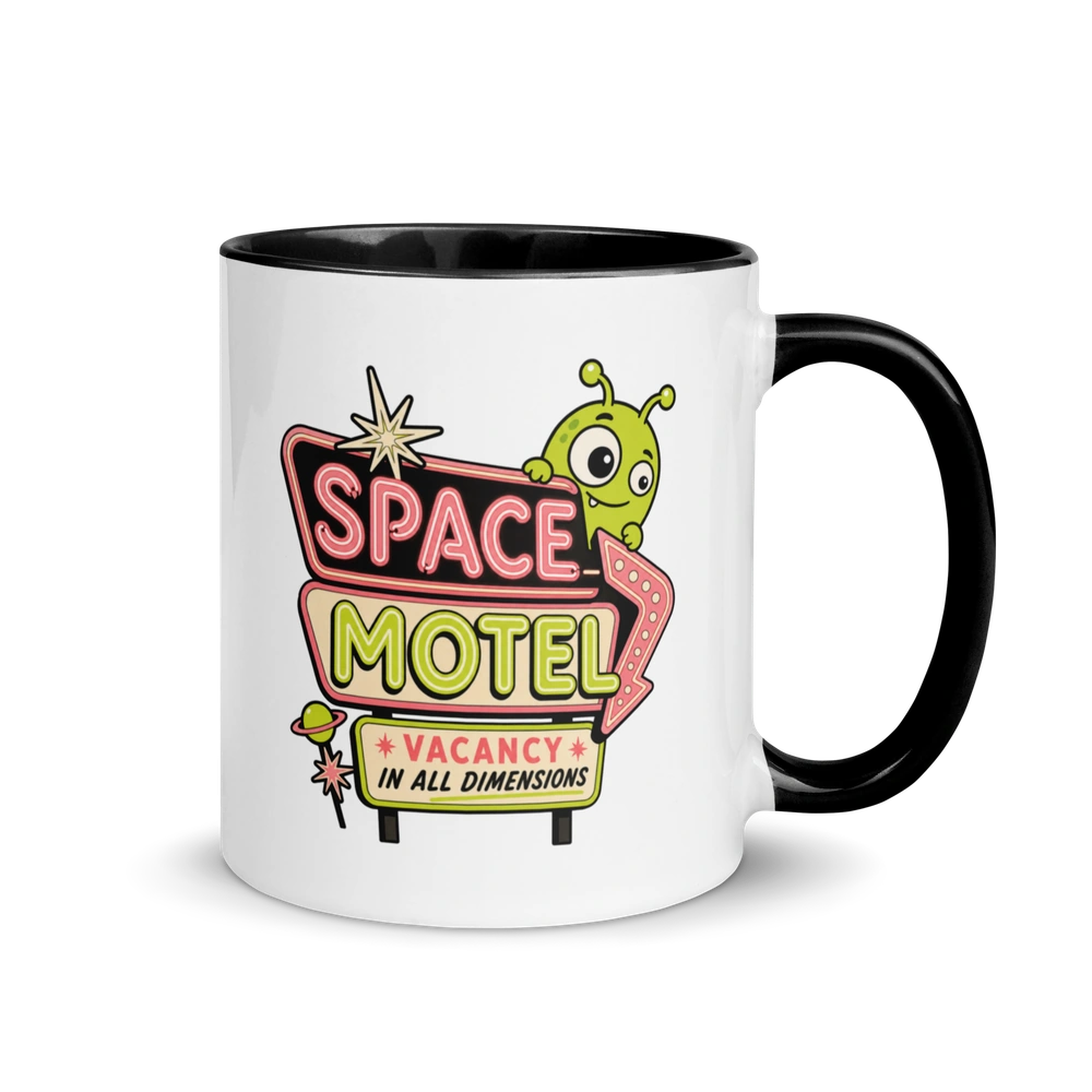 Space Motel Alien Mug