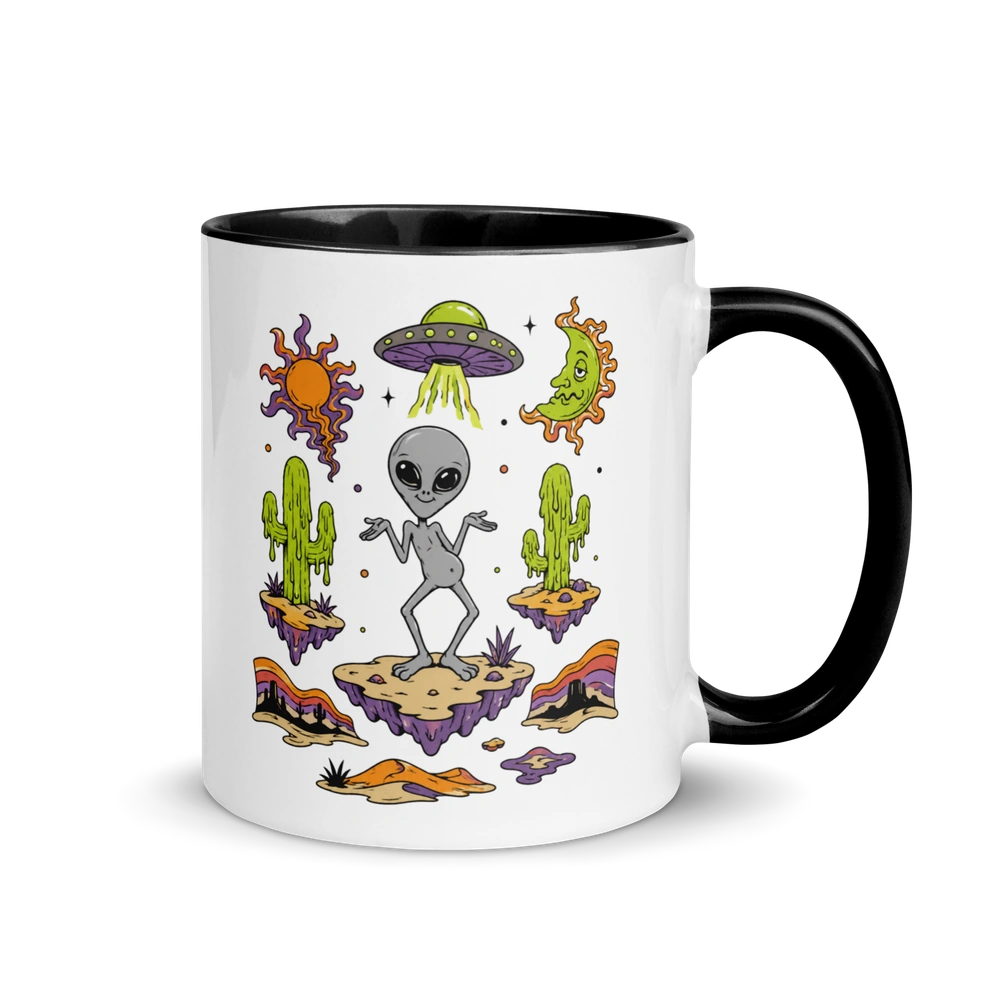 Desert Drift Alien mug