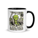 I Do Not Come in Peace Alien Mug