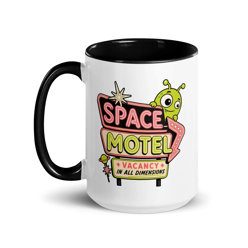 Space Motel Alien Mug
