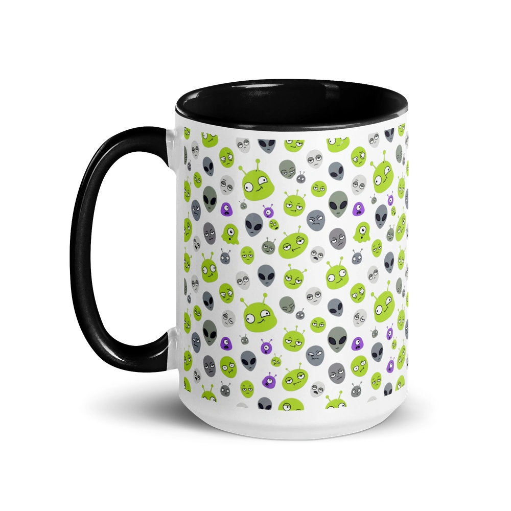 Alien Faces All-Over Mug