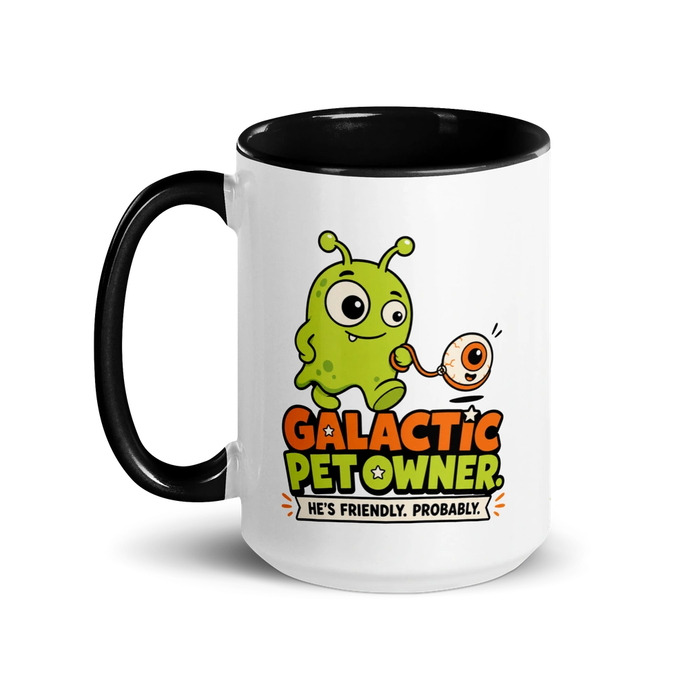 Galactic Pet Owner Alien Mug