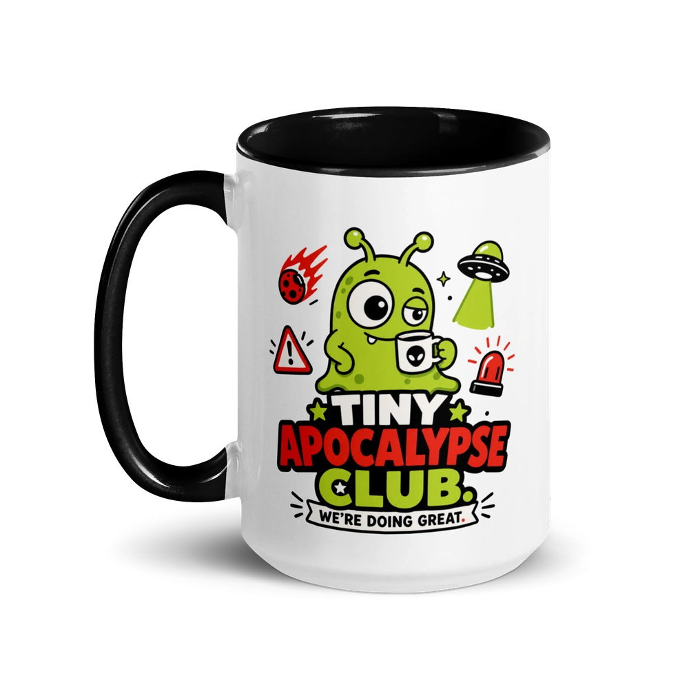 Tiny Apocalypse Club Alien Mug