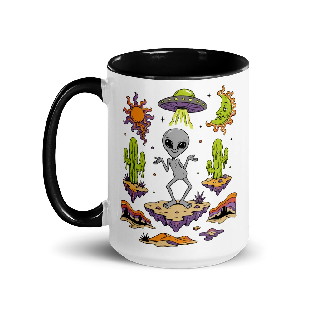 Desert Drift Alien mug