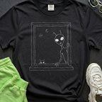 Window Watcher Alien T-shirt