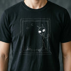 Window Watcher Alien T-shirt