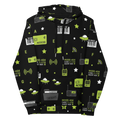 Case File All-Over Alien Hoodie