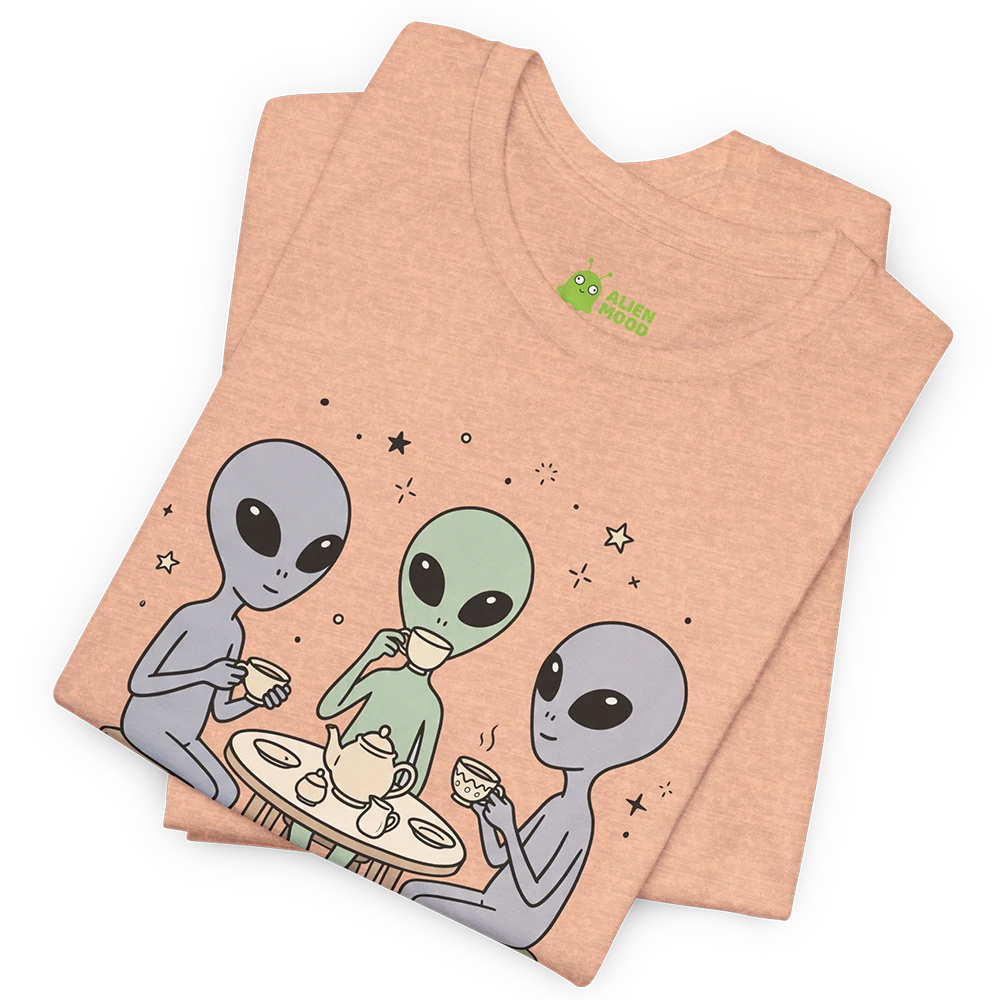 Tea Party Alien T-shirt