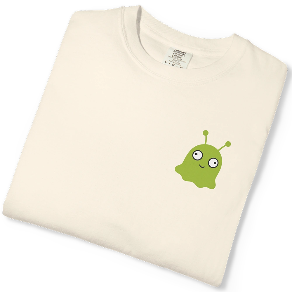 Snack Abduction Alien T-shirt