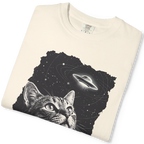 The Cat Saw Everything Alien T-shirt