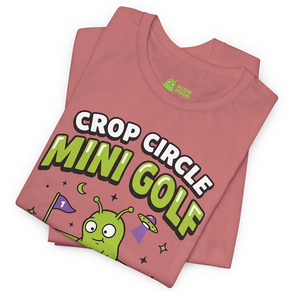 Crop Circle Mini Golf Alien T-shirt