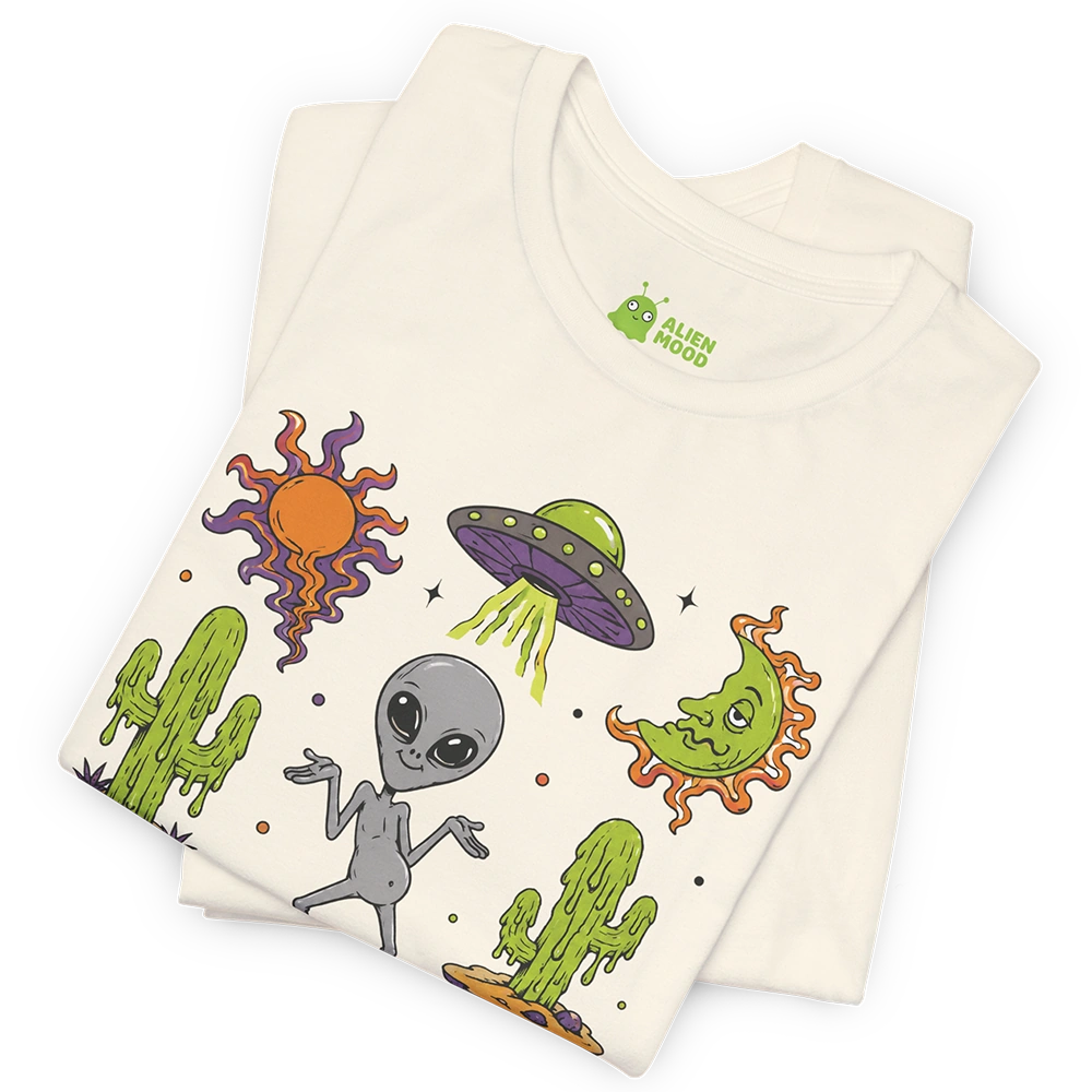 Desert Drift Alien T-shirt