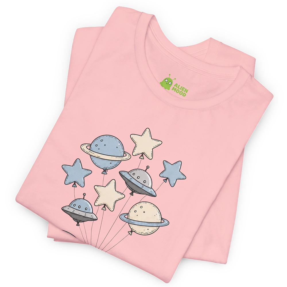 Space Balloons Alien T-shirt