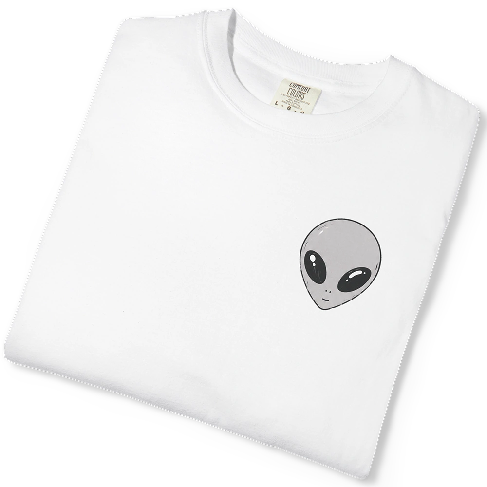 Mushroom Trip Alien T-shirt