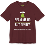 Beam Me Up Gently Alien T-shirt
