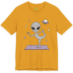 Cosmic Yoga Alien T-shirt