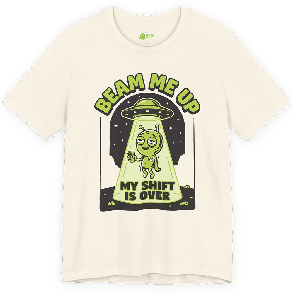 Shift's Over Alien T-shirt