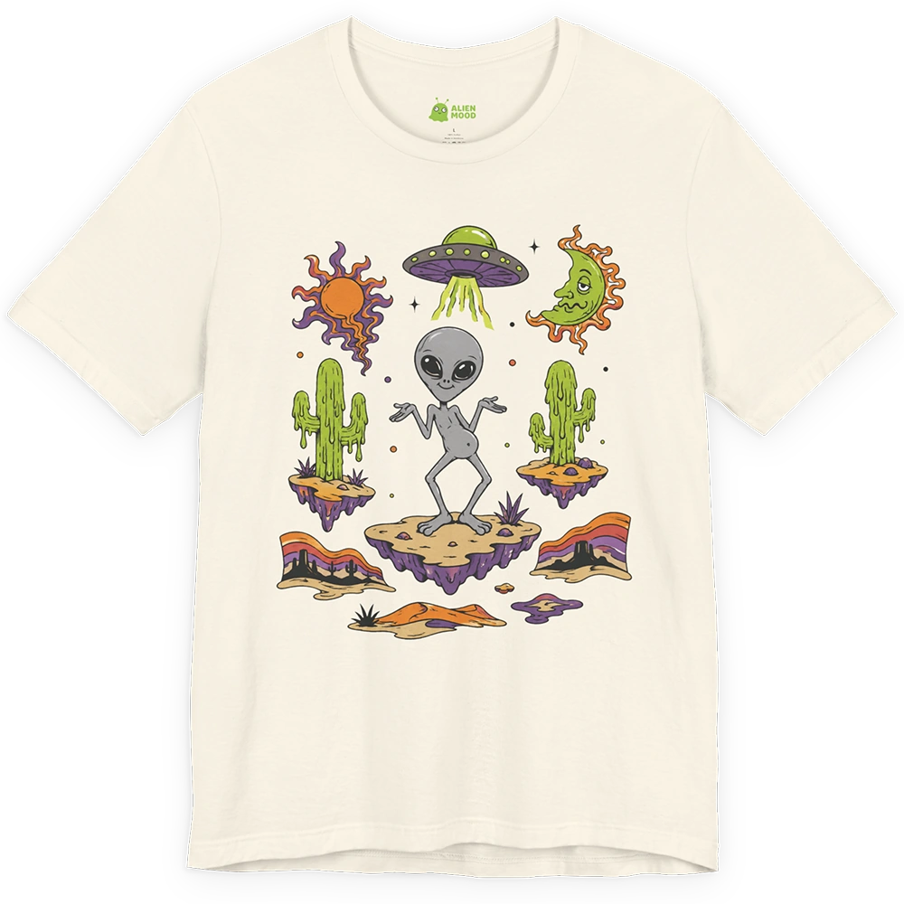 Desert Drift Alien T-shirt