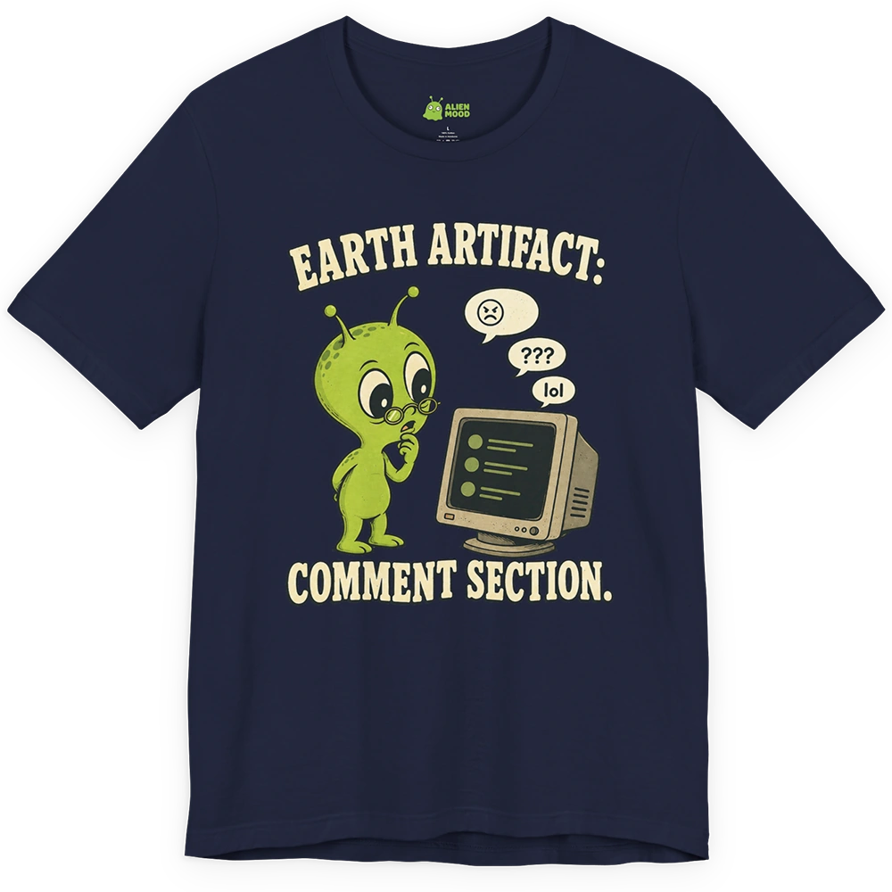 Comment Section Alien T-shirt